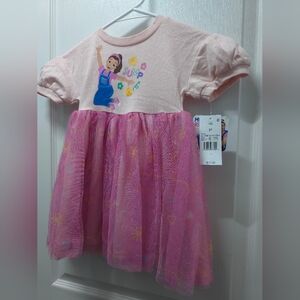 ⚡️ MS Rachel Cute Pink Tulle Dress Girls Sz 2T